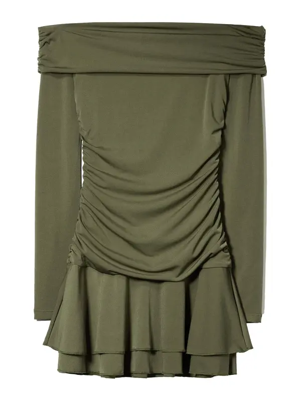Bershka Bershka Obleka  kaki
