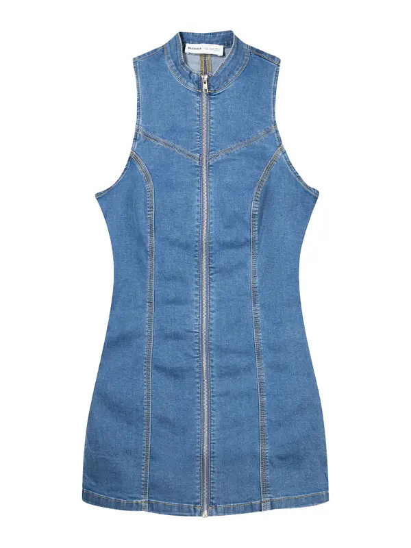 Bershka Bershka Obleka  moder denim