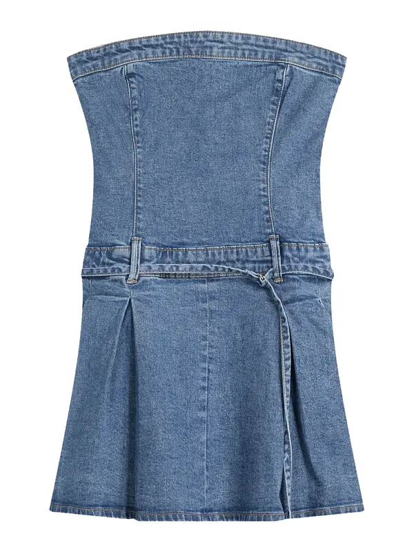 Bershka Bershka Obleka  moder denim