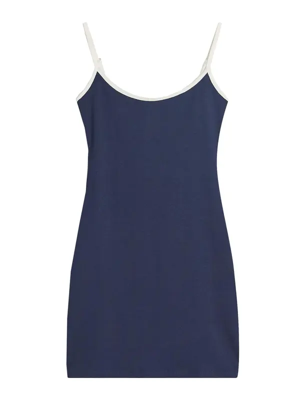 Bershka Bershka Obleka  mornarska / bela