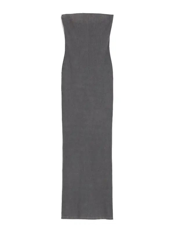 Bershka Bershka Obleka  temno siva