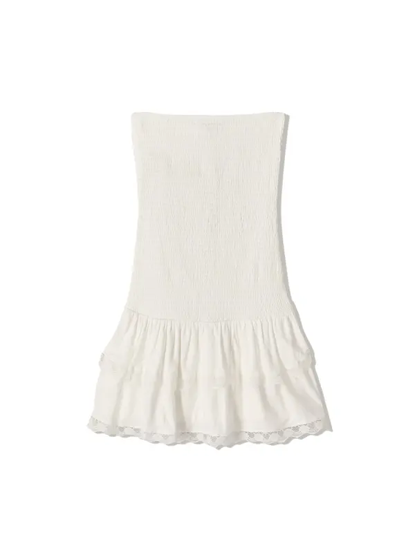 Bershka Bershka Poletna obleka  off-bela