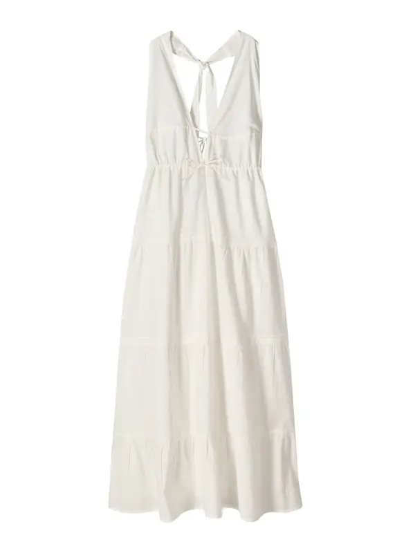 Bershka Bershka Poletna obleka  off-bela