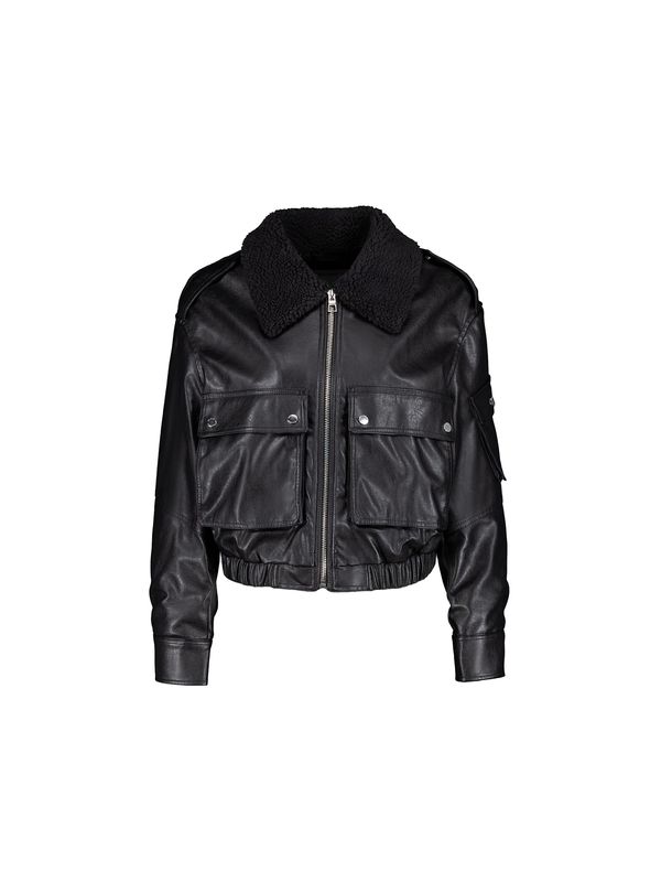 Bershka Bershka Prehodna jakna  črna