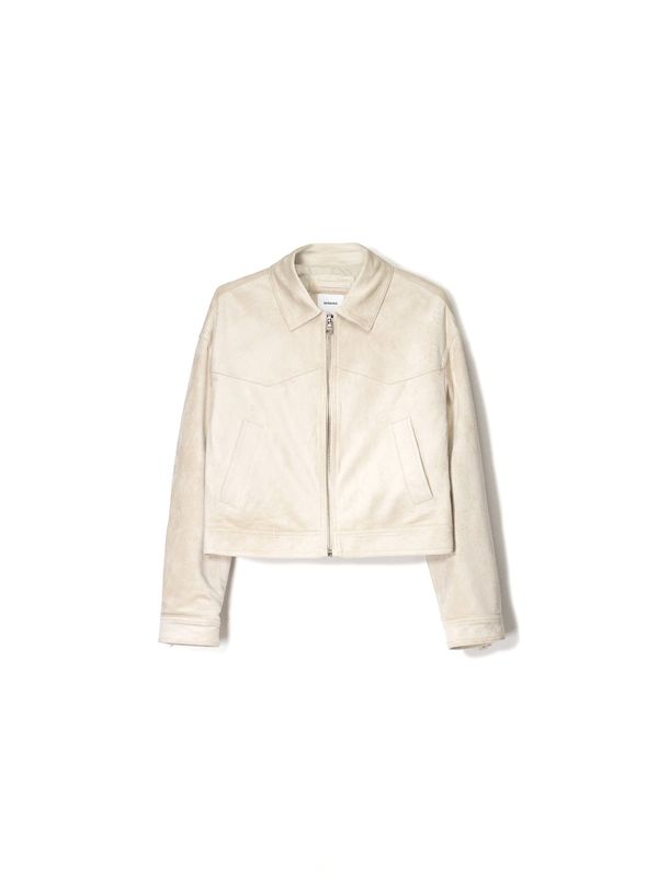 Bershka Bershka Prehodna jakna  ecru