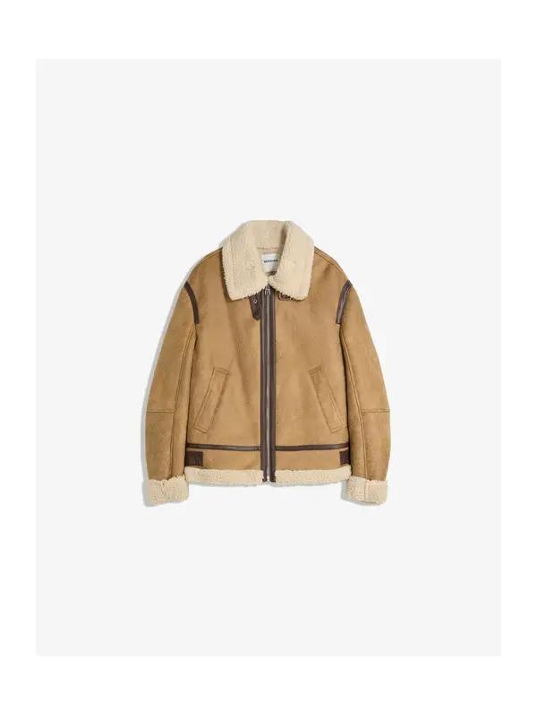 Bershka Bershka Prehodna jakna  kamela