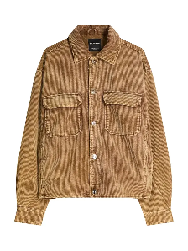 Bershka Bershka Prehodna jakna  karamel