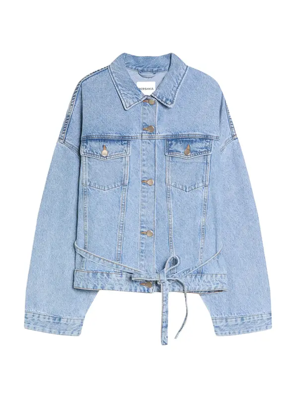 Bershka Bershka Prehodna jakna  moder denim