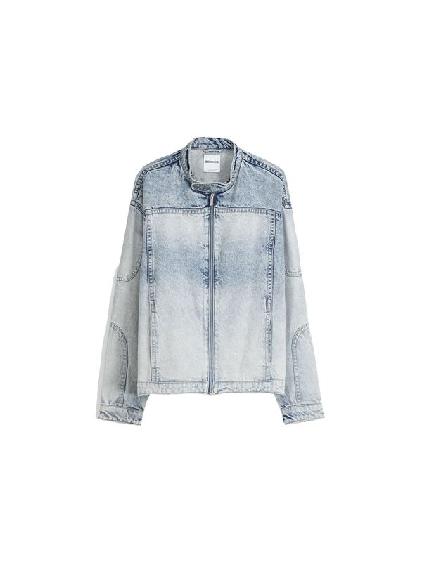 Bershka Bershka Prehodna jakna  moder denim