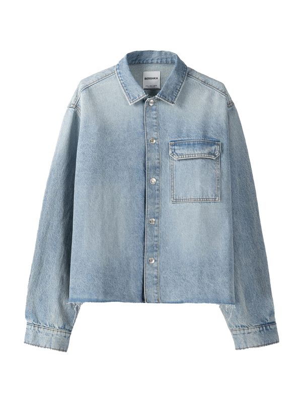 Bershka Bershka Prehodna jakna  moder denim