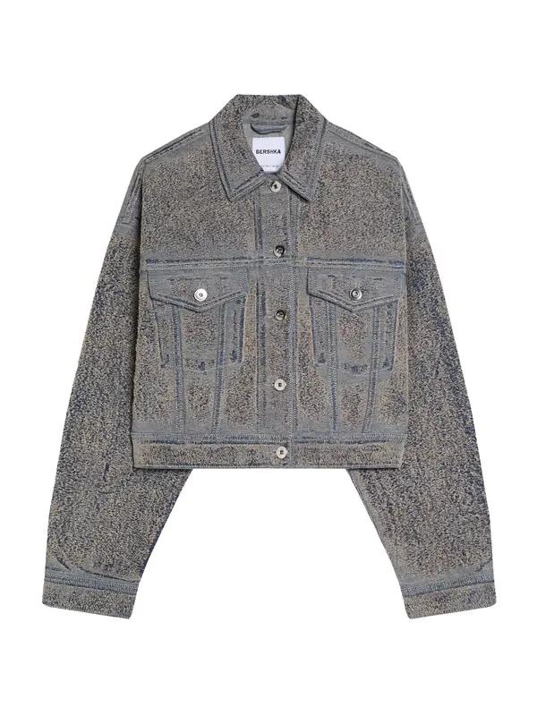 Bershka Bershka Prehodna jakna  moder denim