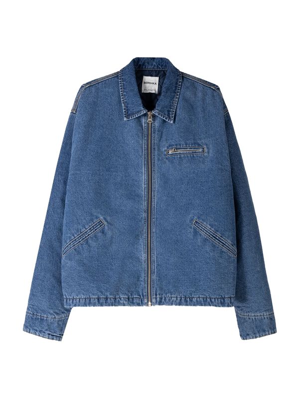 Bershka Bershka Prehodna jakna  moder denim