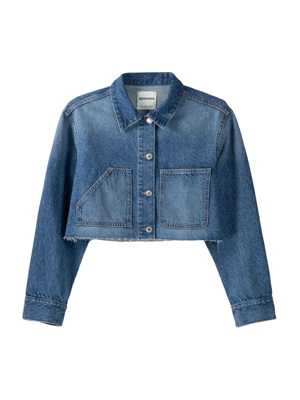 Bershka Bershka Prehodna jakna  moder denim