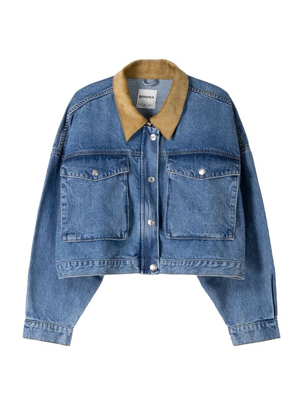 Bershka Bershka Prehodna jakna  moder denim