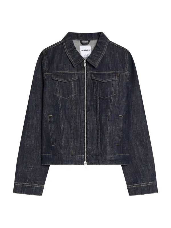 Bershka Bershka Prehodna jakna  mornarska