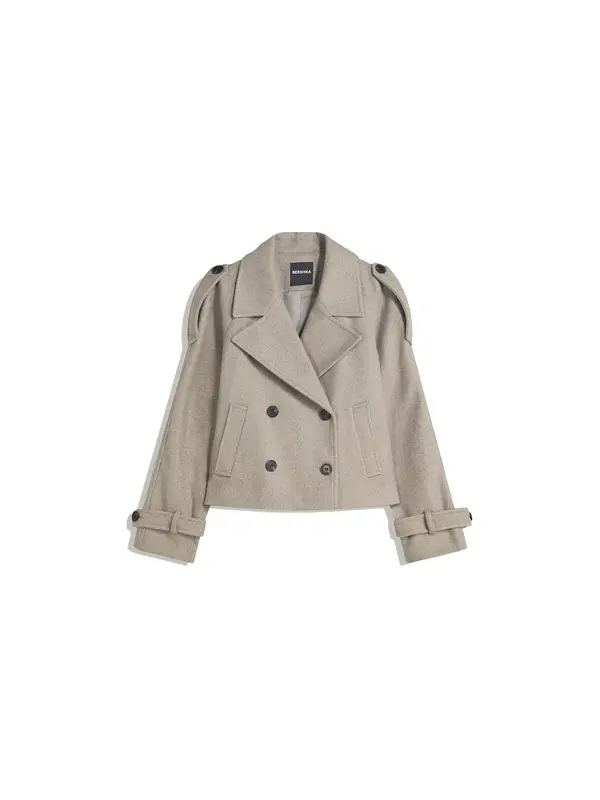 Bershka Bershka Prehodna jakna  pastelno zelena