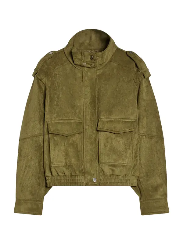 Bershka Bershka Prehodna jakna  zelena