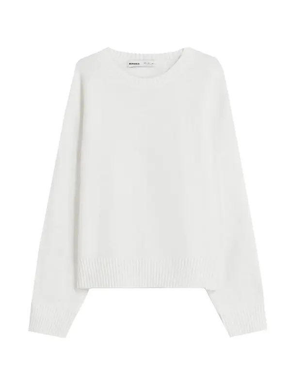 Bershka Bershka Pulover  bela