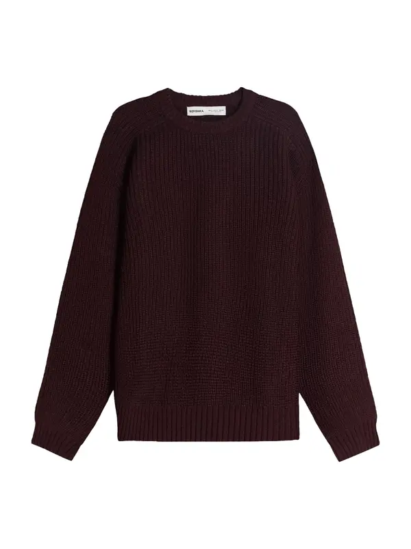 Bershka Bershka Pulover  bordo