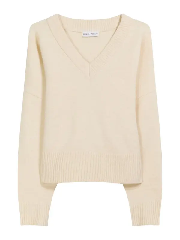 Bershka Bershka Pulover  ecru