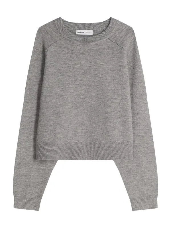 Bershka Bershka Pulover  pegasto siva