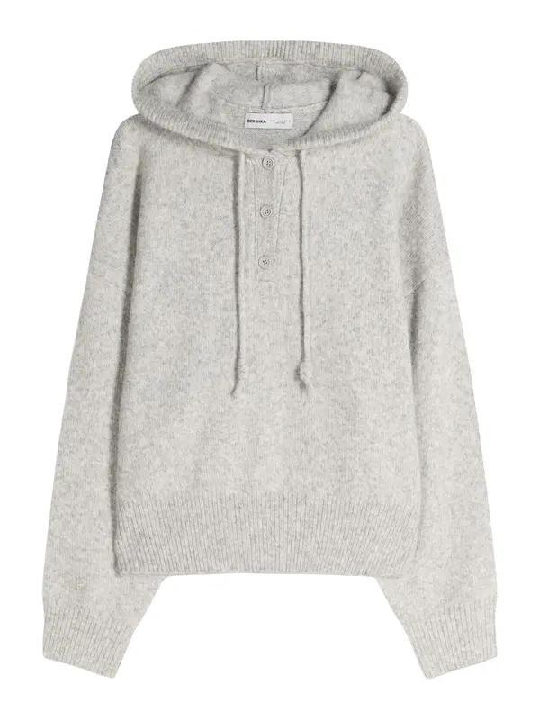 Bershka Bershka Pulover  pegasto siva