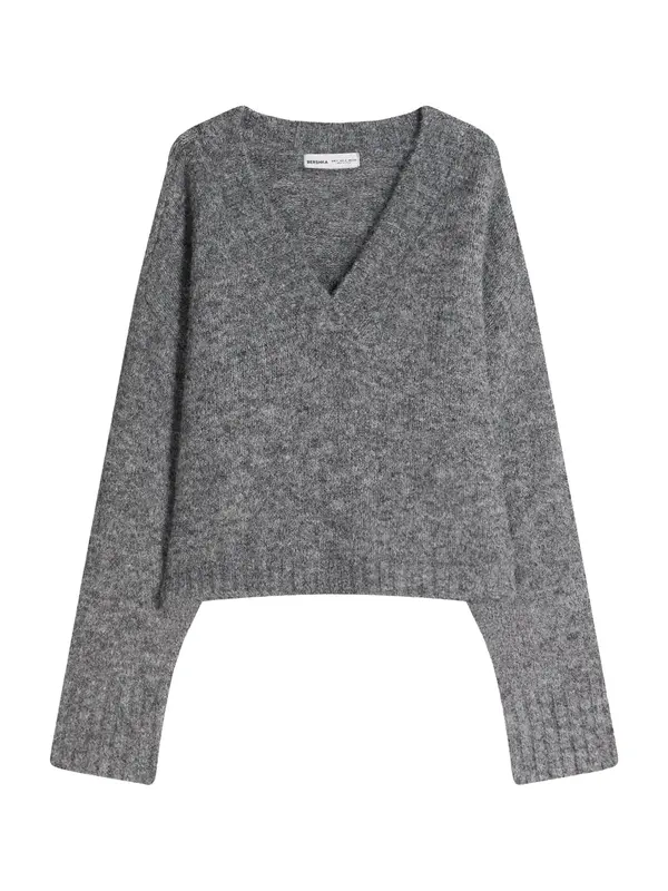 Bershka Bershka Pulover  temno siva