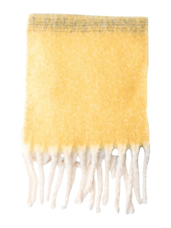 Bershka Bershka Šal  svetlo modra / rumena / siva