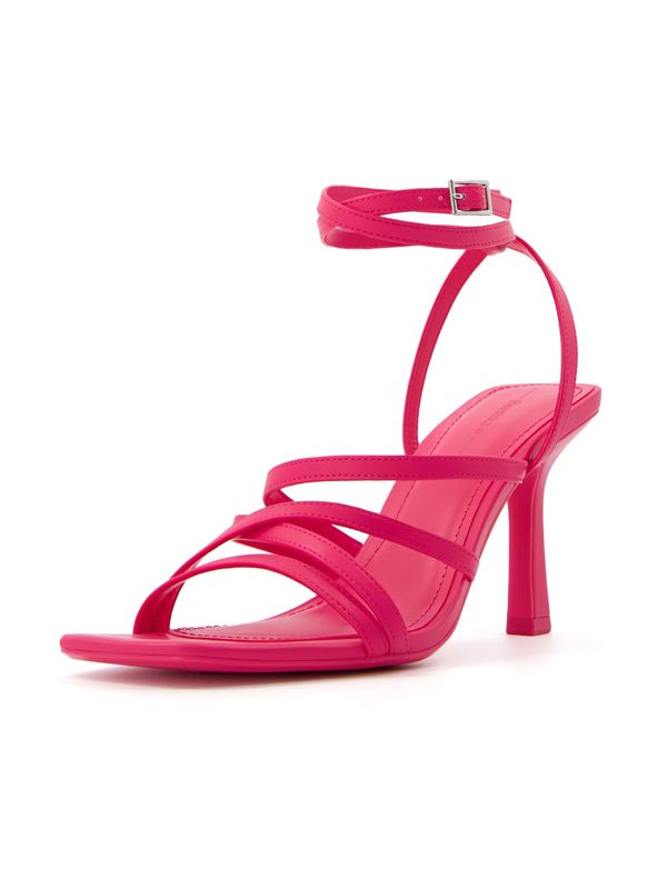Bershka Bershka Sandali s paščki  roza