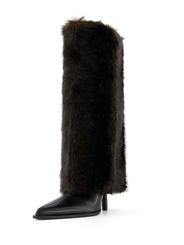 Bershka Bershka Škornji  črna