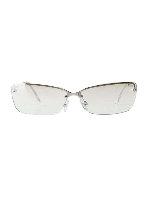 Bershka Bershka Sončna očala  srebrna / transparentna