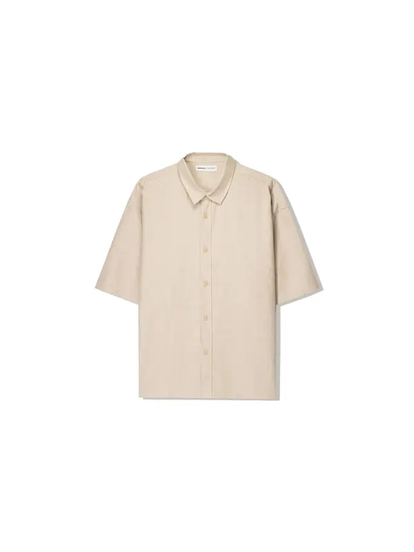 Bershka Bershka Srajca  pastelno rumena