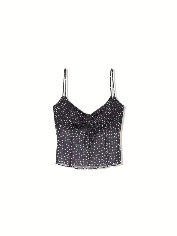 Bershka Bershka Top  črna / bela
