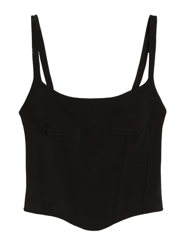 Bershka Bershka Top  črna