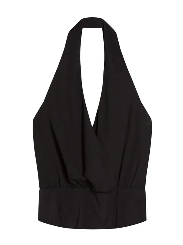 Bershka Bershka Top  črna