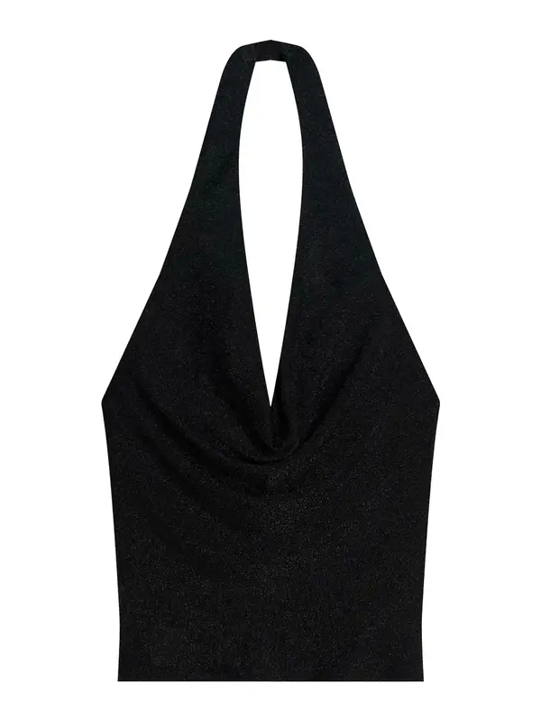 Bershka Bershka Top  črna