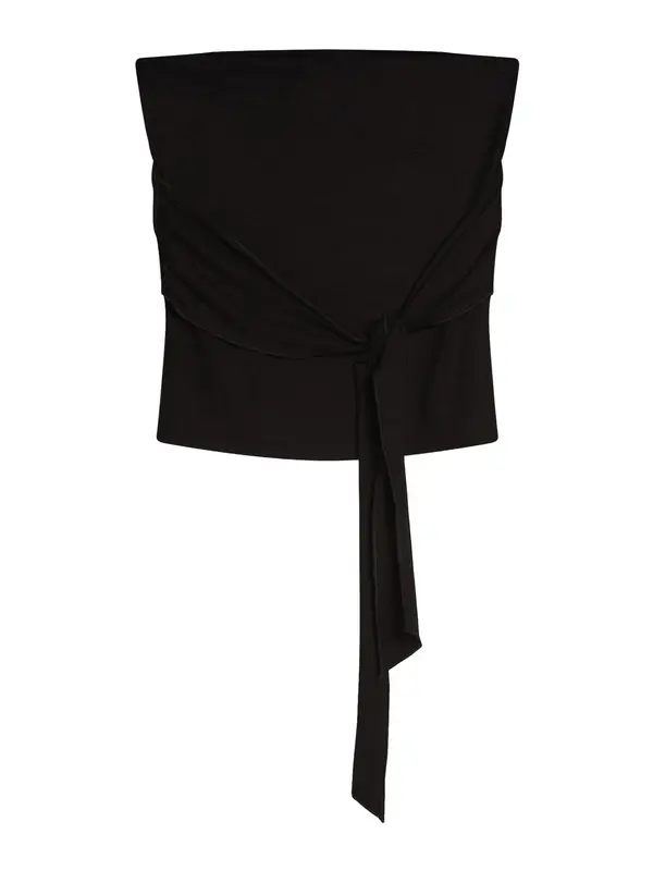 Bershka Bershka Top  črna