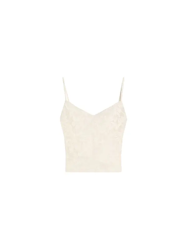 Bershka Bershka Top  kremna