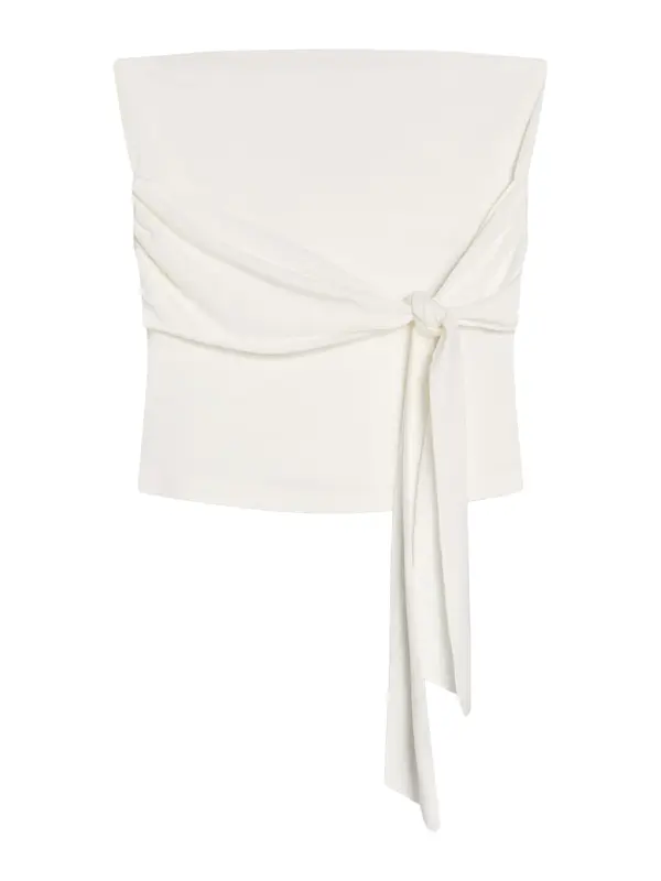 Bershka Bershka Top  naravno bela