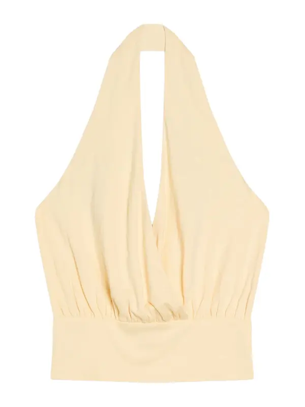 Bershka Bershka Top  svetlo rumena