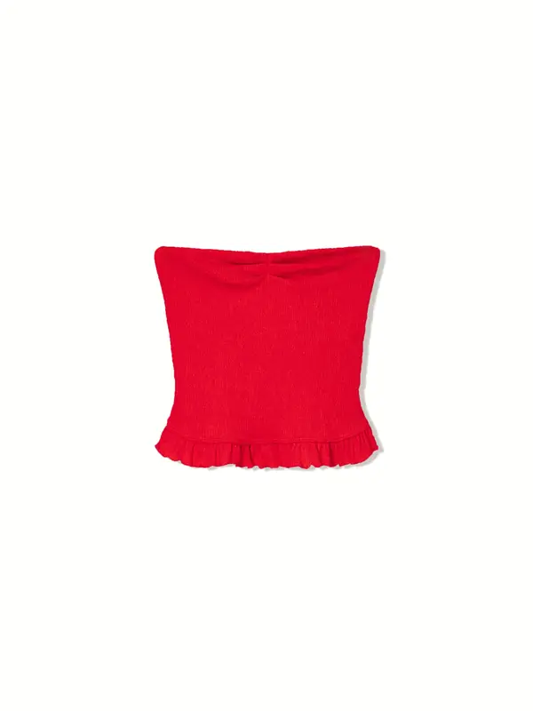 Bershka Bershka Top  živo rdeča