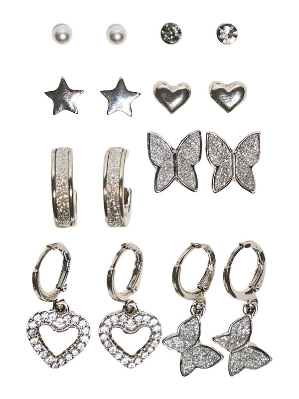 Bershka Bershka Uhani  srebrna