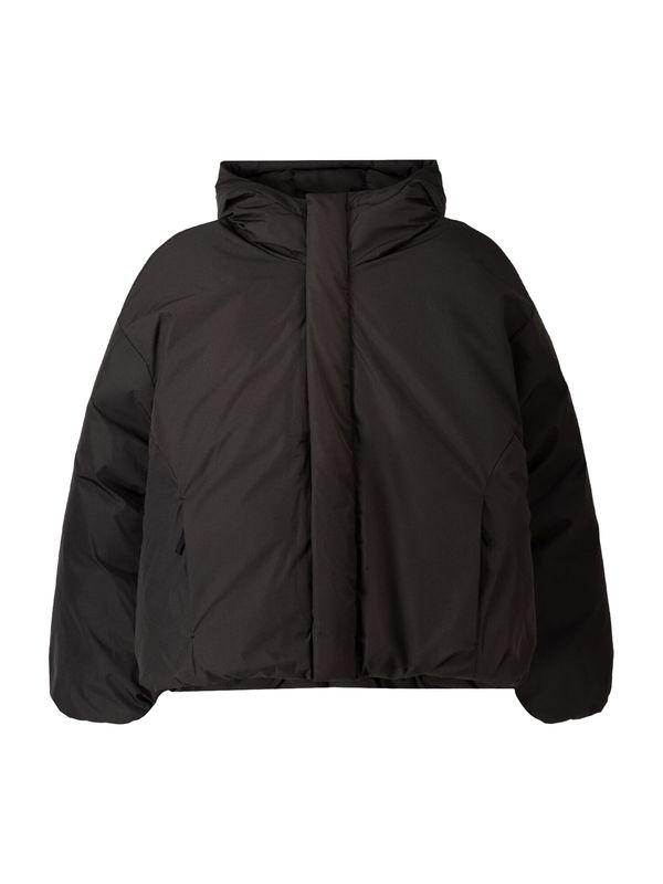 Bershka Bershka Zimska jakna  črna