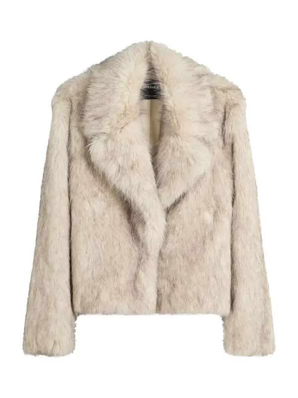 Bershka Bershka Zimska jakna  ecru