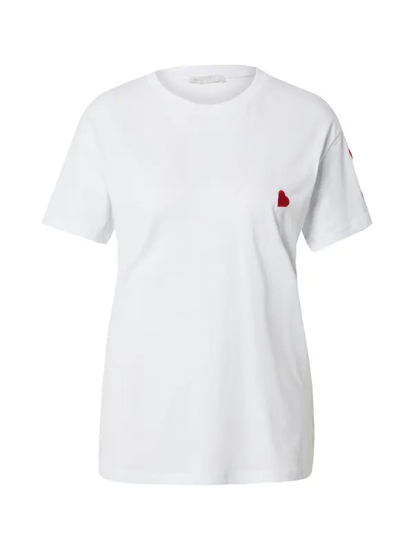 Bianco Lucci Bianco Lucci Majica  rdeča / bela