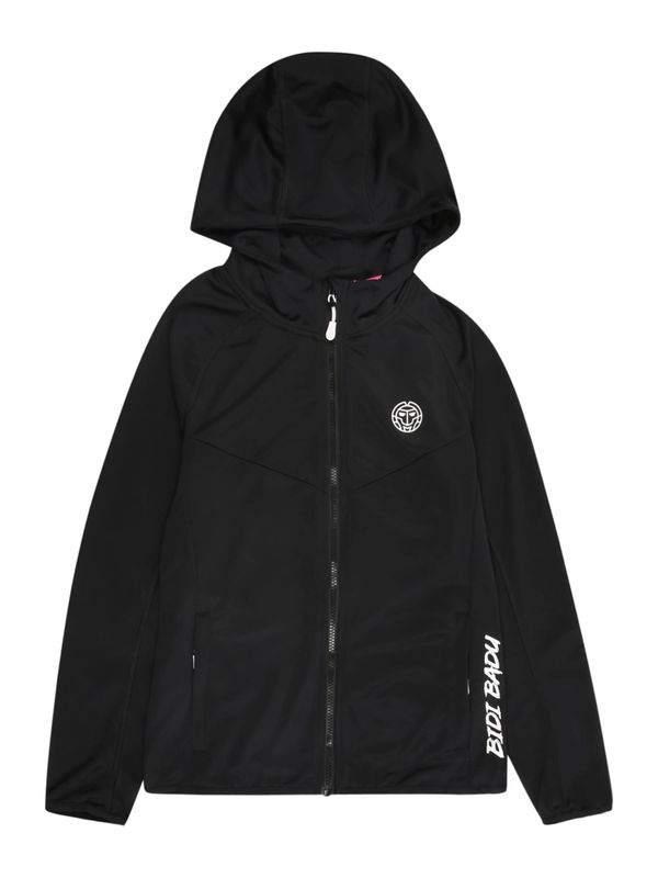 BIDI BADU BIDI BADU Športna jopa na zadrgo  črna / bela