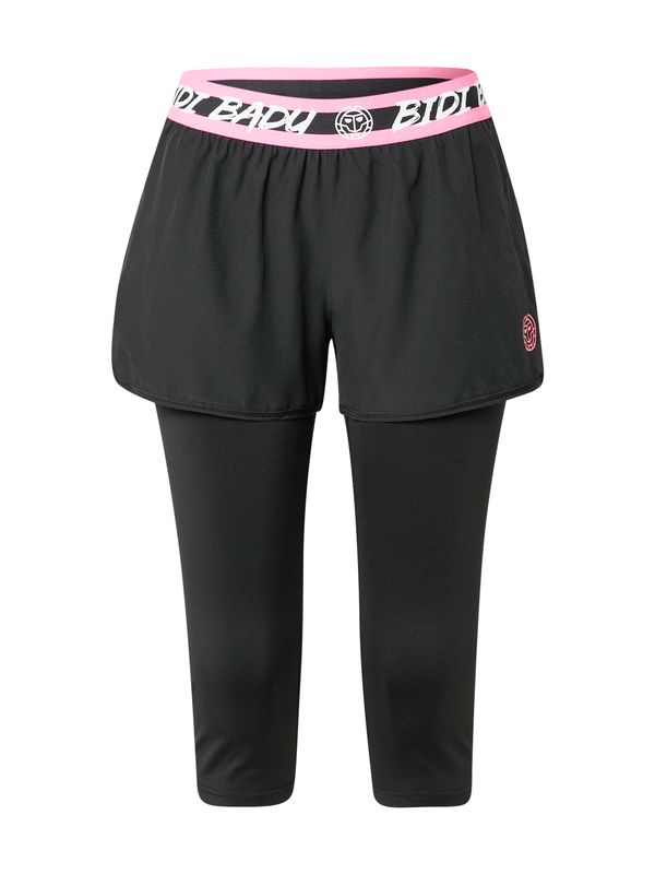 BIDI BADU BIDI BADU Športne hlače 'Kara Tech'  svetlo roza / črna