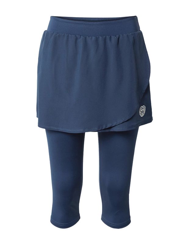 BIDI BADU BIDI BADU Športne hlače  temno modra / bela