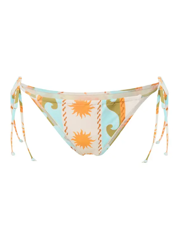 BILLABONG BILLABONG Bikini hlačke 'SUNBLIND'  svetlo modra / oliva / oranžna / bela