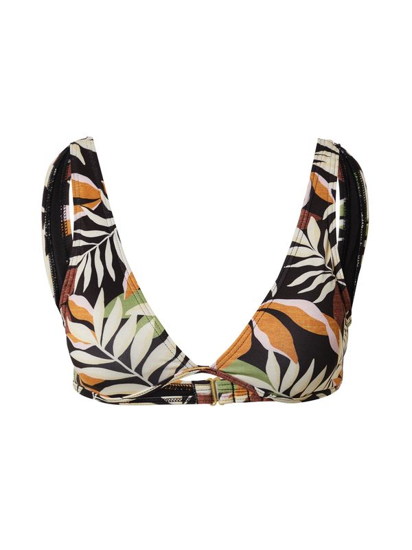 BILLABONG BILLABONG Bikini zgornji del 'AVA'  konjak / oliva / črna / bela